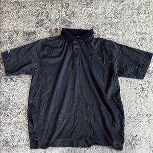 Minnesota Twins Men's Polo - Large, Navy Blue